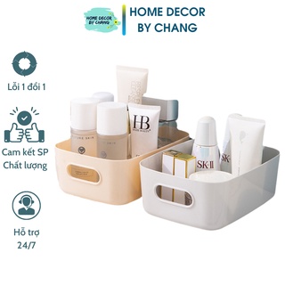 Hộp đựng đồ có tay cầm, đựng mỹ phẩm, hộp đựng đồ chơi, quần áo, chăn mền cao cấp, tiện dụng decor phòng