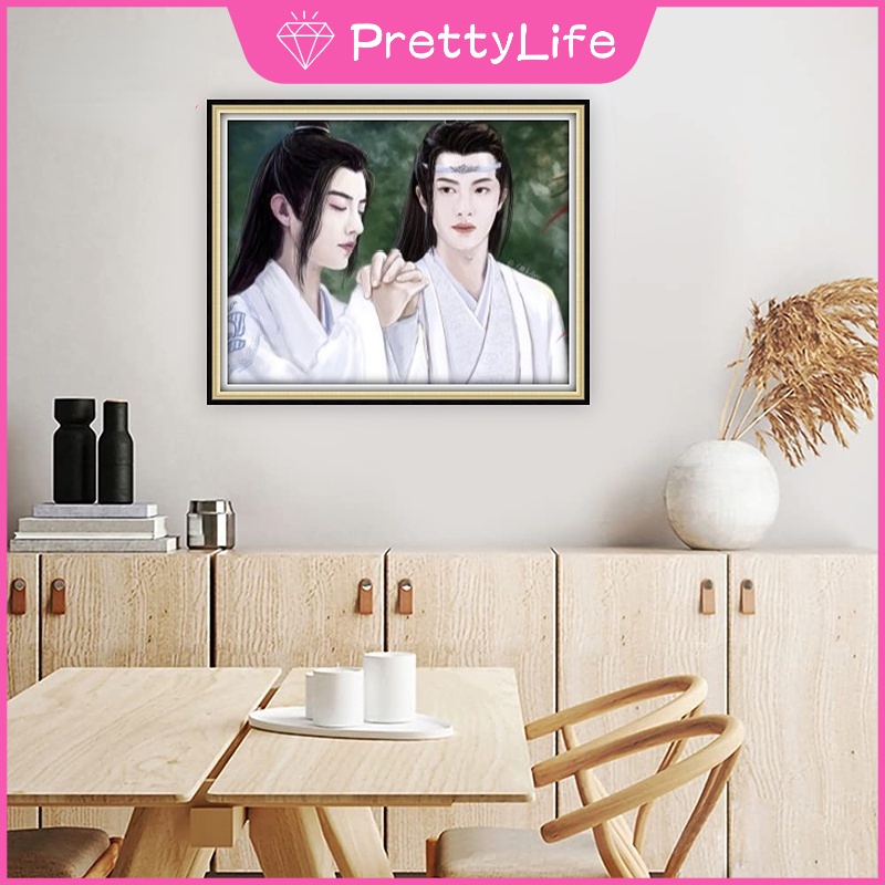 Bộ Tranh Đính Đá Tự Làm Hình Chen Qingling