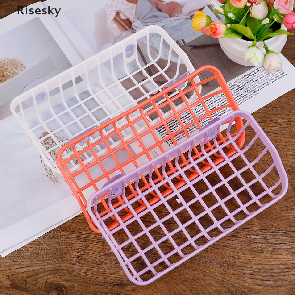 Giá đựng xà phòng có giác hút đôi sắp xếp gọn gàng cho nhà bếp nhà tắm