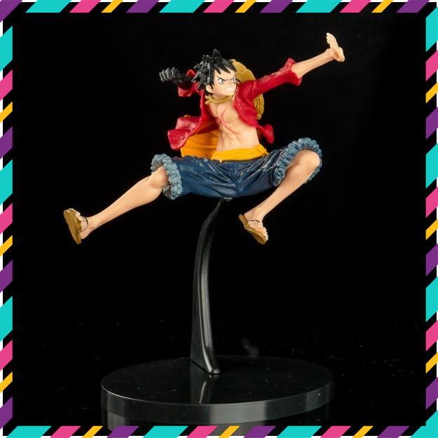 Mô Hình Luffy Mũ Rơm, OnePiece HaKi Vũ Trang -  Hàng Cao Cấp, Cao 20cm - Mô Hình Figure Luffy