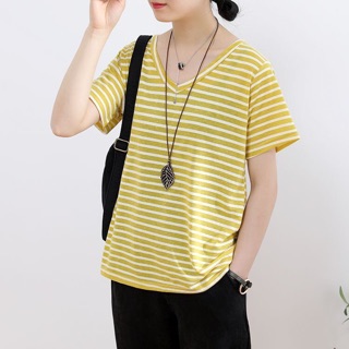 Pull kẻ cổ tim xuất dư ( giá sale)