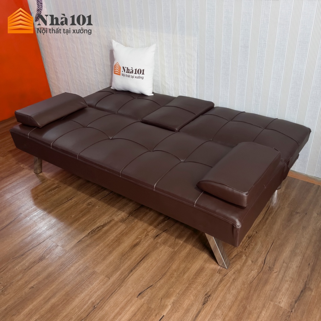 Sofa Bed Sofa Giường đa năng có khay để cốc Nhà 101