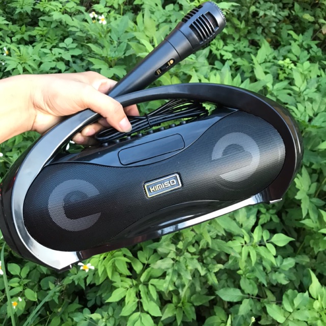 Loa Bluetooth Kèm Mic Hát Có Dây KIMISO