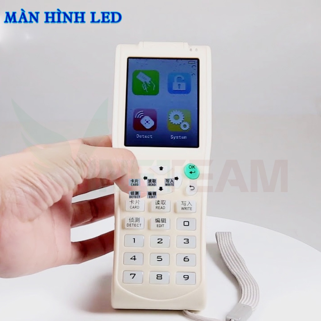 Máy ghi / Thiết Bị Đọc Thẻ Id / Ic 9 Tần Số Đa Năng Cao Cấp