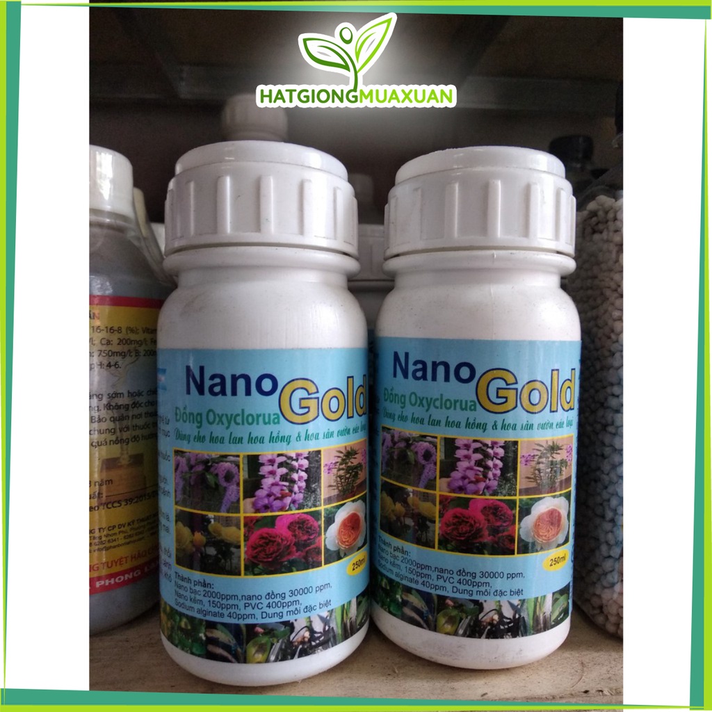 [SIEURE] NANO ĐỒNG OXYCLORUA GOLD - Dùng cho hoa hồng, hoa lan... hàng đẹp, phân phối chuyên nghiệp.