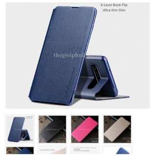 Bao da Samsung Galaxy S10 Plus chính hãng X-Levell Fib Color