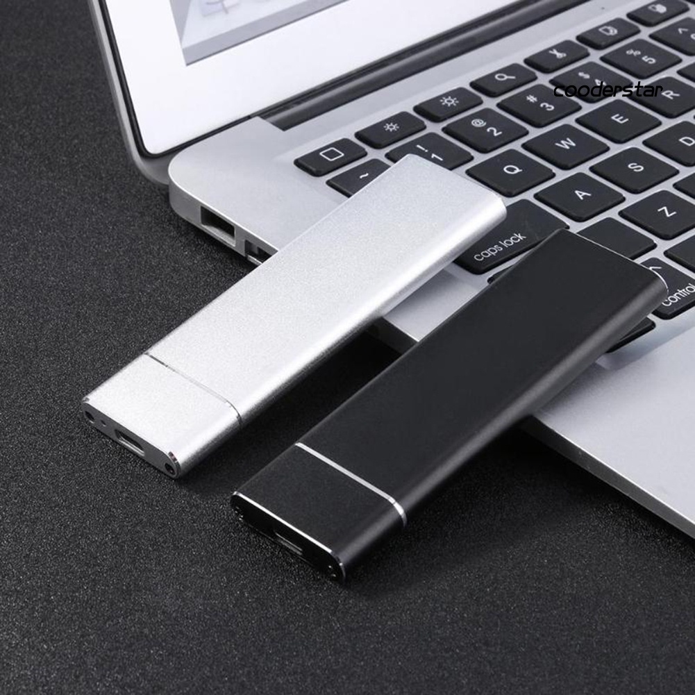 COOD-st Portable Aluminum Alloy SSD M.2 NGFF to USB 3.1 High Speed Mobile Hard Disk Case