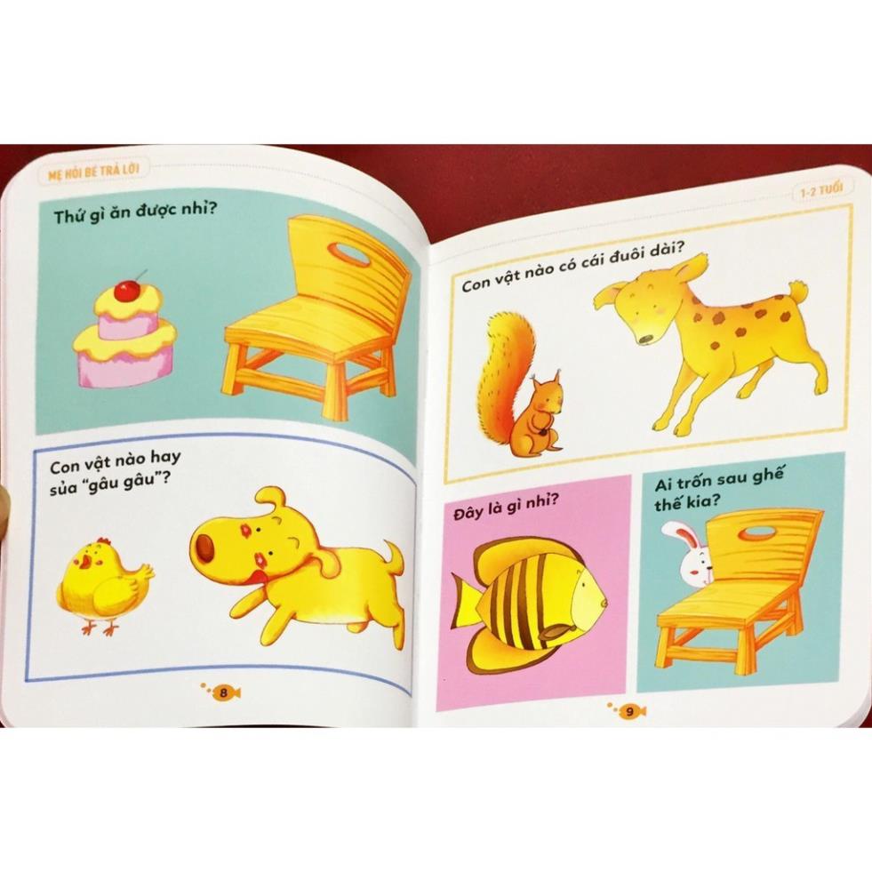 Sách - Bộ 5 Cuốn - Mẹ Hỏi Bé Trả Lời: Hỏi Đáp Rèn Trí Thông Minh - Chọn Lẻ - NXB Kim Đồng