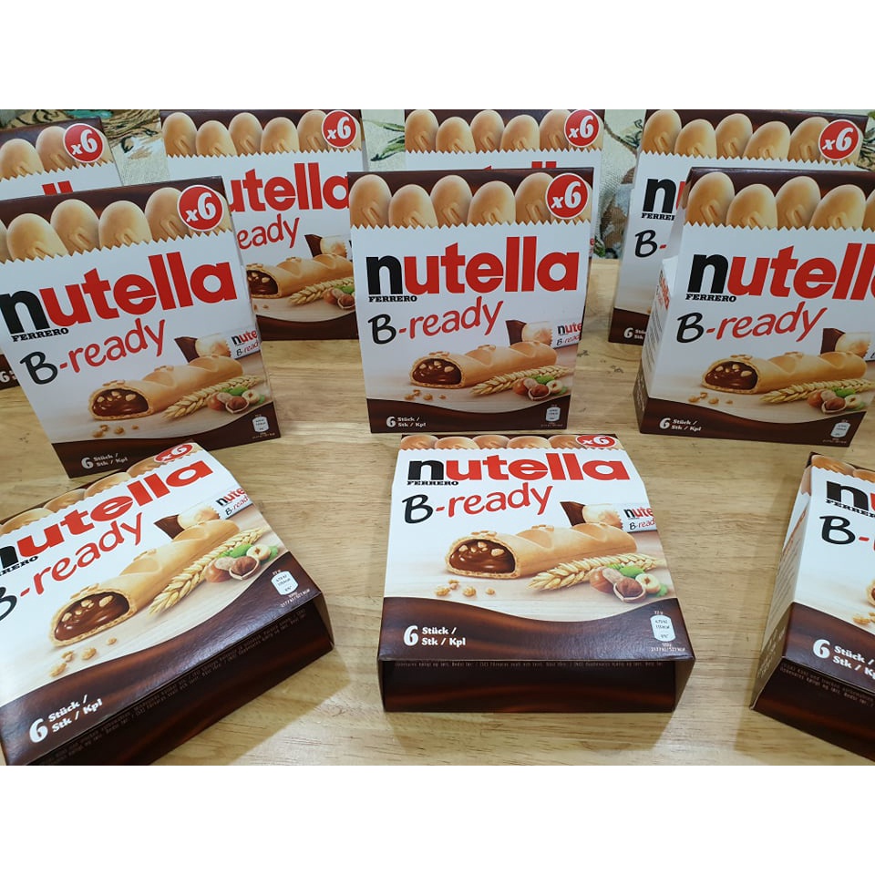 Bánh Que Nhân Socola Nutella B-ready 132gr