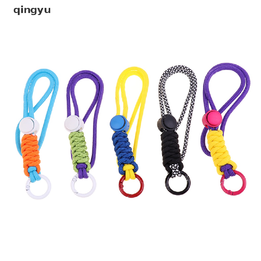Dây Đeo Điện Thoại Dạ Quang Dạng Bện Xinh Xắn