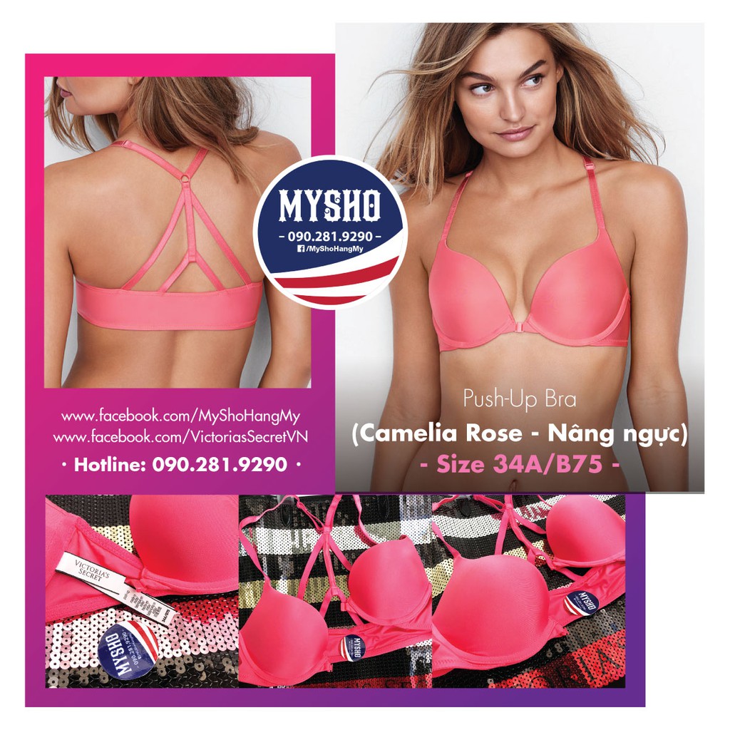 Áo lót Victoria's Secret 34A/B75 - nâng ngực Push-Up Bra