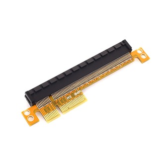 Connector Pci Express High Capacitive Pci-E 4X To 16X Riser Card