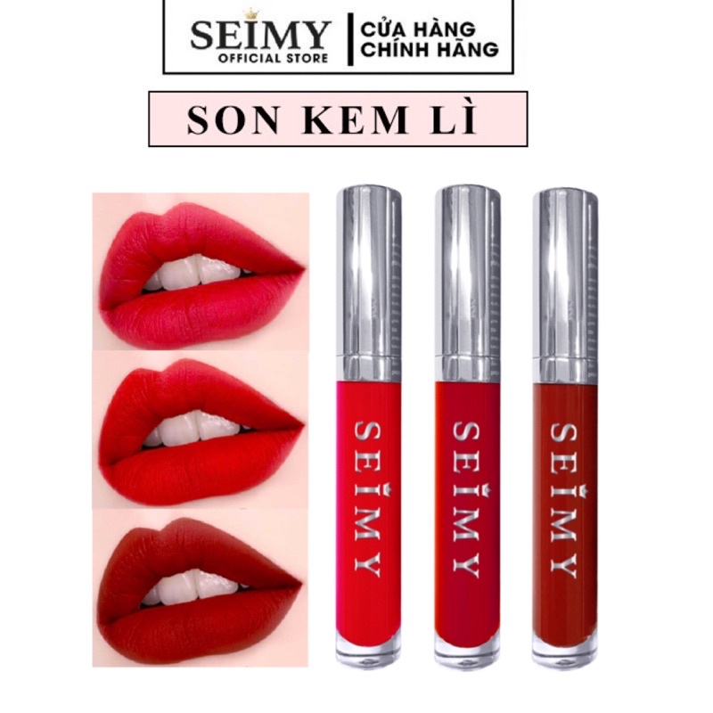 Son kem Seimy - Princess Lipstick Matte - Son lì kháng nước, không lem trôi , an toàn lành tính | BigBuy360 - bigbuy360.vn