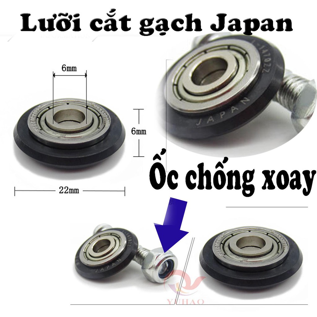 2 Lưỡi cắt gạch bàn đẩy cao cấp Japan 5000M