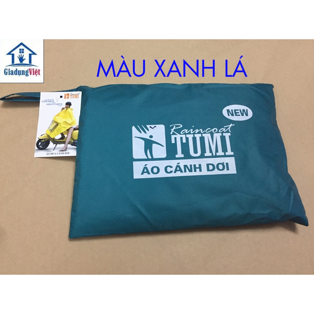 Áo Mưa Cánh Dơi 1 Đầu Tumi New