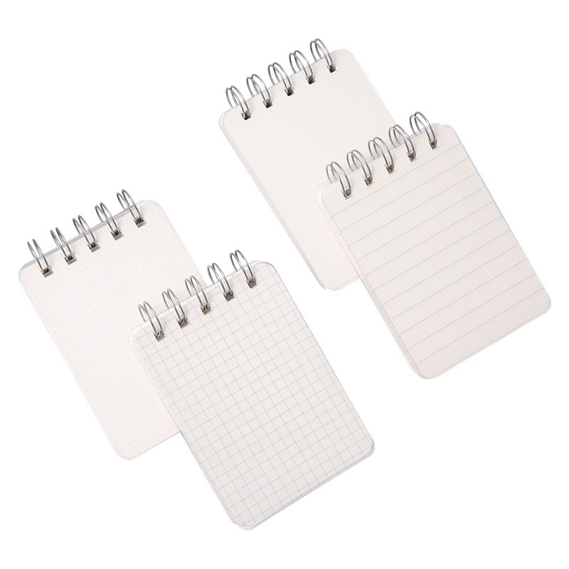 Sổ Tay Mini Bìa Nhựa PP Có Thể Tháo Rời Tiện Dụng