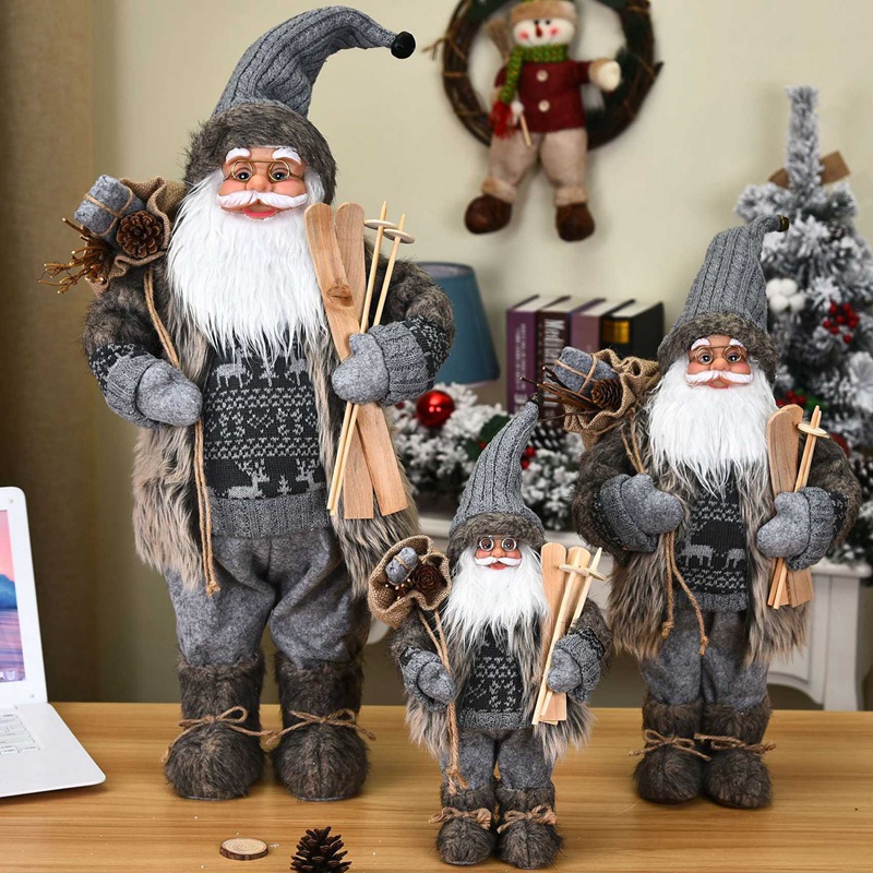 Búp Bê Trang Trí Giáng Sinh Năm Mới Hình Ông Già Noel