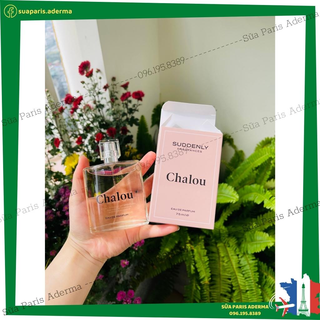 Nước hoa Suddenly Chalou, chai 75ml, hương thơm ngọt quyến rũ, làm mê say mọi người xung quanh bạn_Sữa Paris Aderma