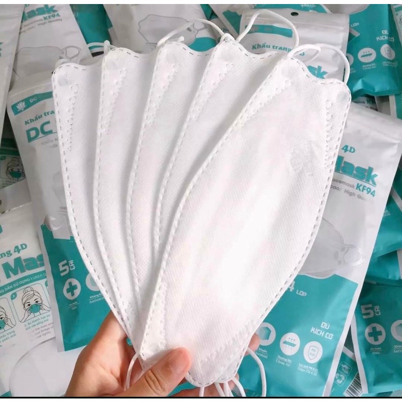 Túi 10 khẩu trang người lớn kf94