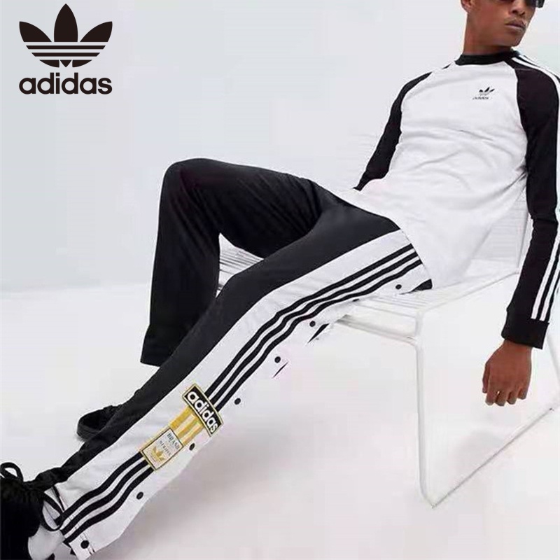 Quần Thể Thao Adidas 100% Chính Hãng Dáng Suông Cài Nút Bên Hông Cho Nam CZ0679