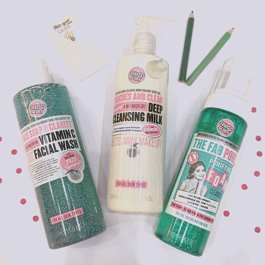 [Mã COS1904 giảm 8% đơn 300K] SRM detox da Soap&Glory 3in1 Vitamin C Facial Wash | BigBuy360 - bigbuy360.vn