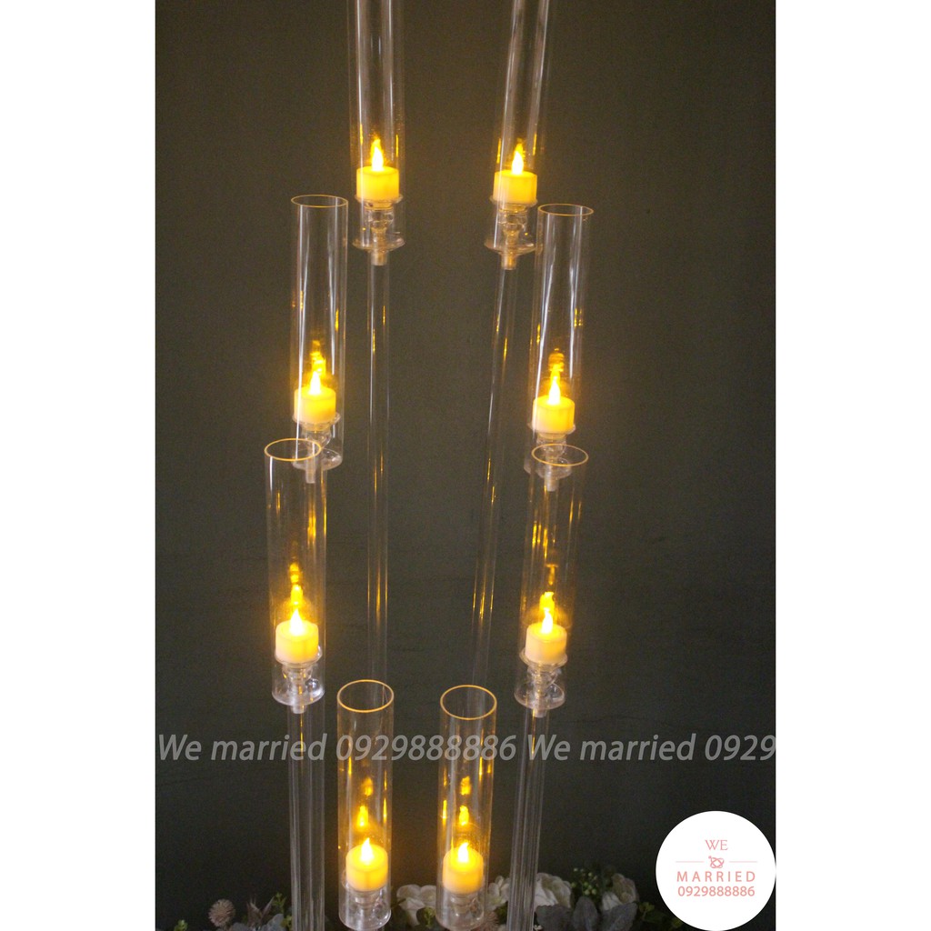 Dẫn lối mika 8 đầu đế tròn - AD055