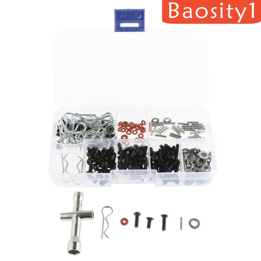 HSP RC Hộp 270 Ốc Vít Đầu Tròn Cho Xe Điều Khiển Từ Xa Cỡ 1 / 10