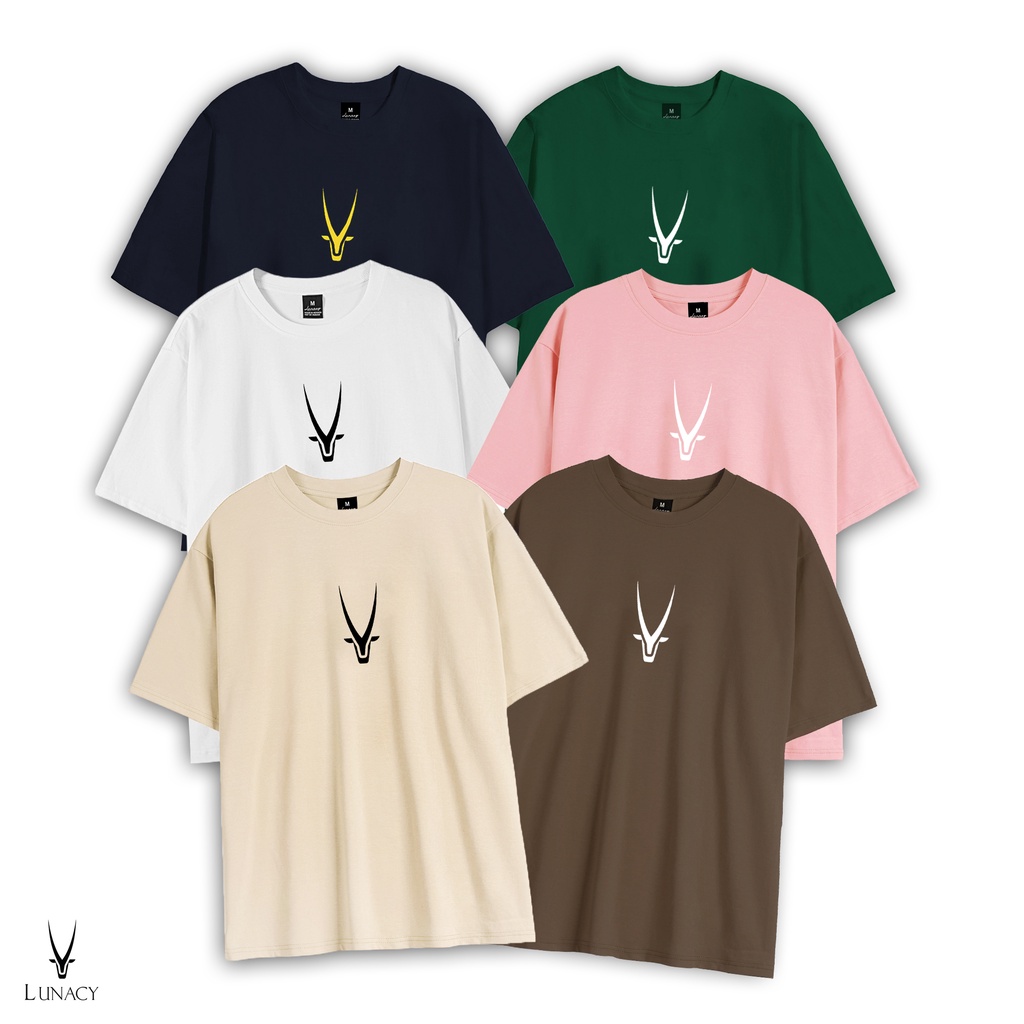 Áo thun tay lỡ PSYCHO phông Unisex nam nữ Cotton oversize form rộng LUNACY