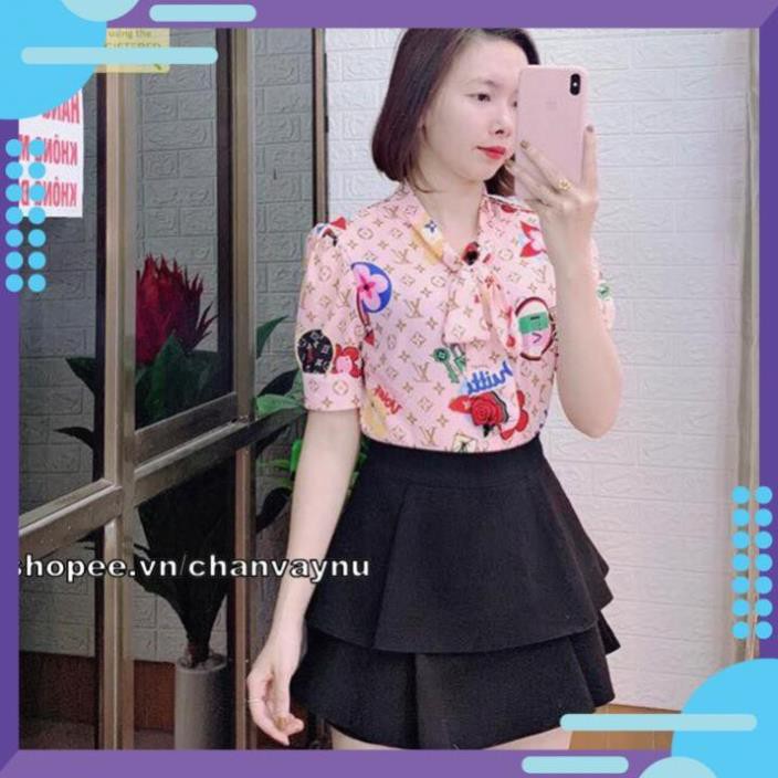 [RẺ VÔ ĐỊCH  Quần giả Váy 2 tầng VXN SHOP VÁY HỌC SINH ⚡  ༷