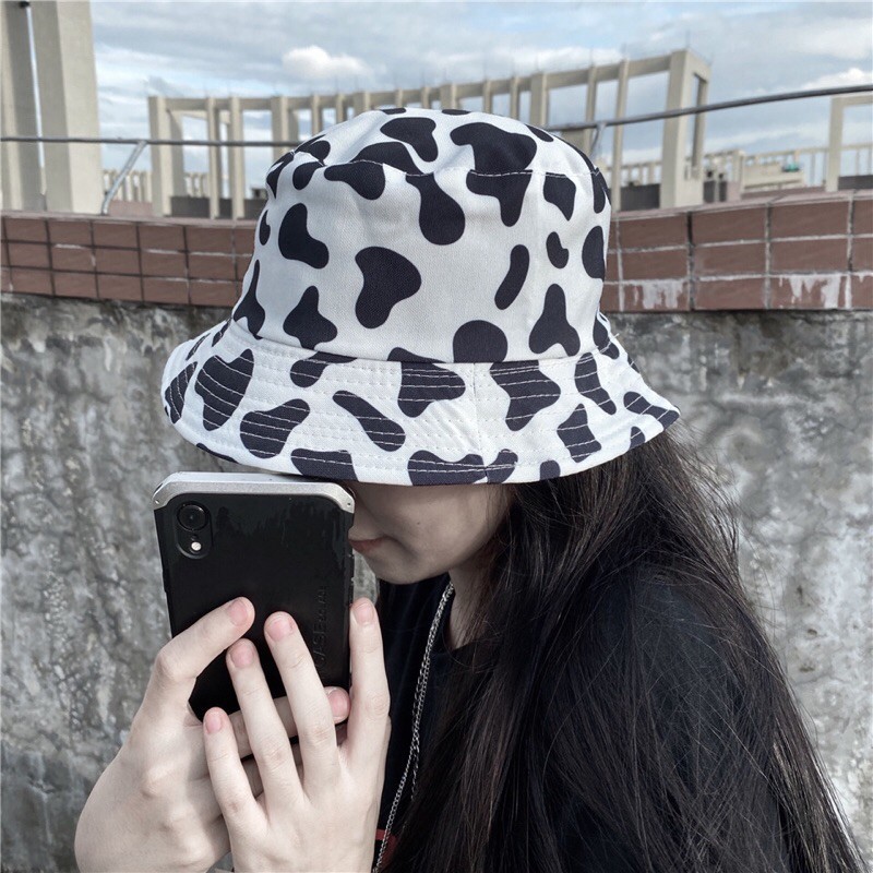 Mũ bucket ngựa vằn, bò sữa unisex - Mũ nam nữ ulzzang