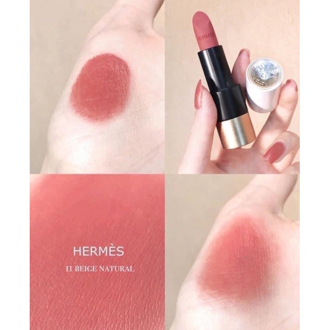 Son Hermes 11 Beige Natural - Màu Nude San Hô