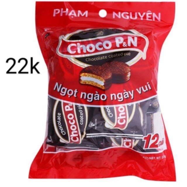 Bánh choco PN  gói 12 cái