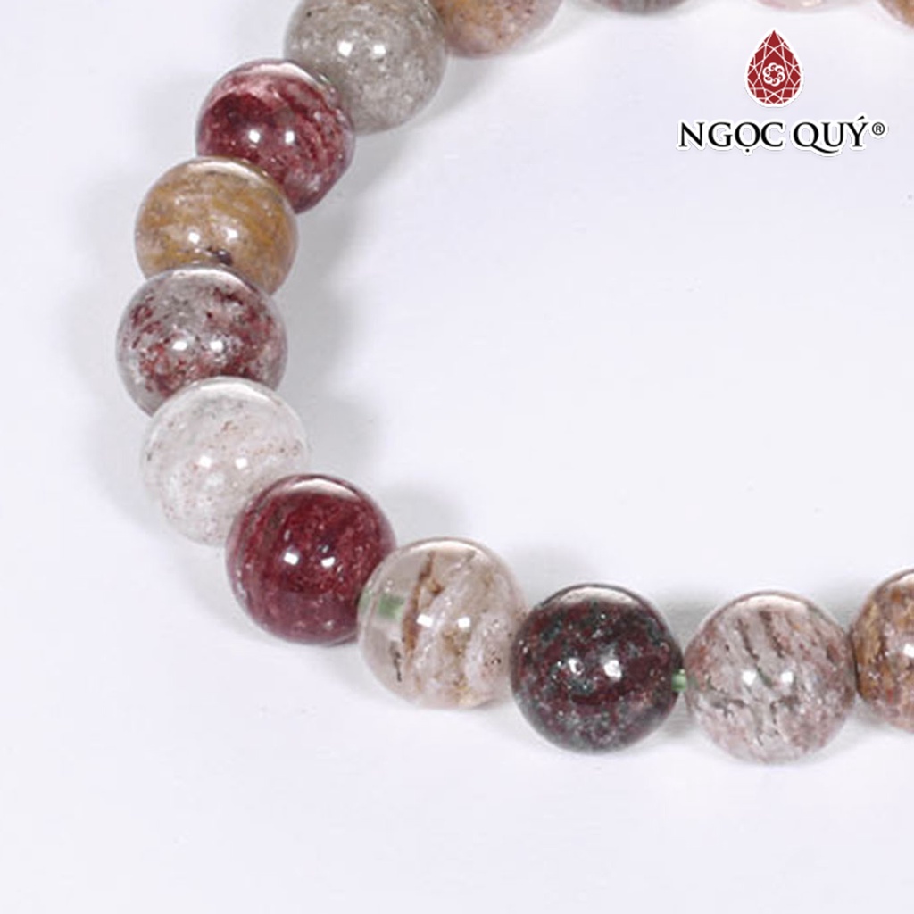 Vòng tay TA ưu linh rêu đa sắc - Ngọc Quý