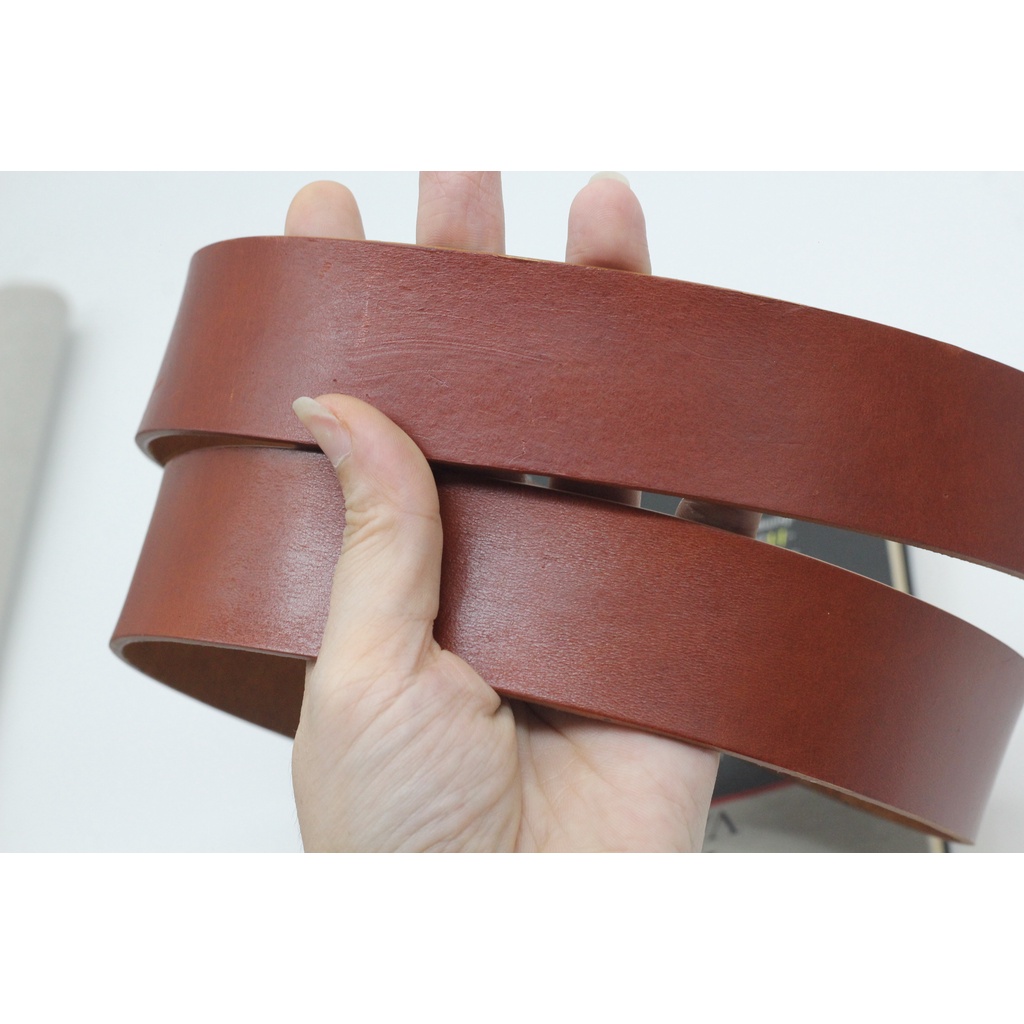 Dây Nịt Thắt Lưng Nam Da Bò Vachetta Nhập Khẩu Cao Cấp Nguyên Tấm Siêu Mềm Kèm Khóa Kim Không Gỉ, BH 12 Tháng ON01