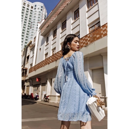 Đầm xanh Ceci Cela