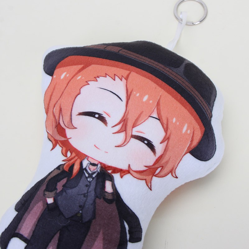 Thú Nhồi Bông Hình Nhân Vật Nakahara Chuuya Osamu Dazai Trong Anime Bungo Stray Dogs  Plush Stuffed Cushion Pillow