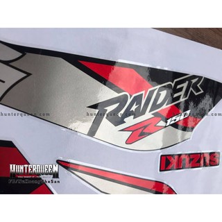 [NHIỀU MÀU] Tem uv ép nhiệt cao cấp RAIDER FI, ĐEN ĐỎ, CANDY, ĐEN ĐỎ