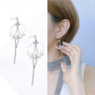 Khuyên Tai Hợp Kim Bạc Nhiều Kiểu Dáng Thời Trang