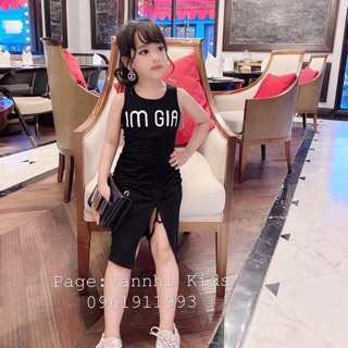 Váy body nhún eo IM GIA cho bé