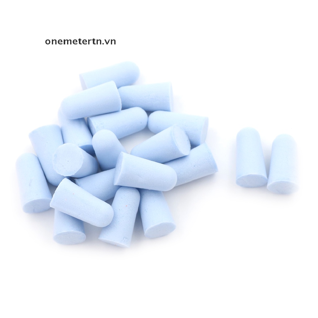 Set 20 Nút Bịt Tai Chống Ngáy Bằng PU Tiện Dụng Khi Ngủ