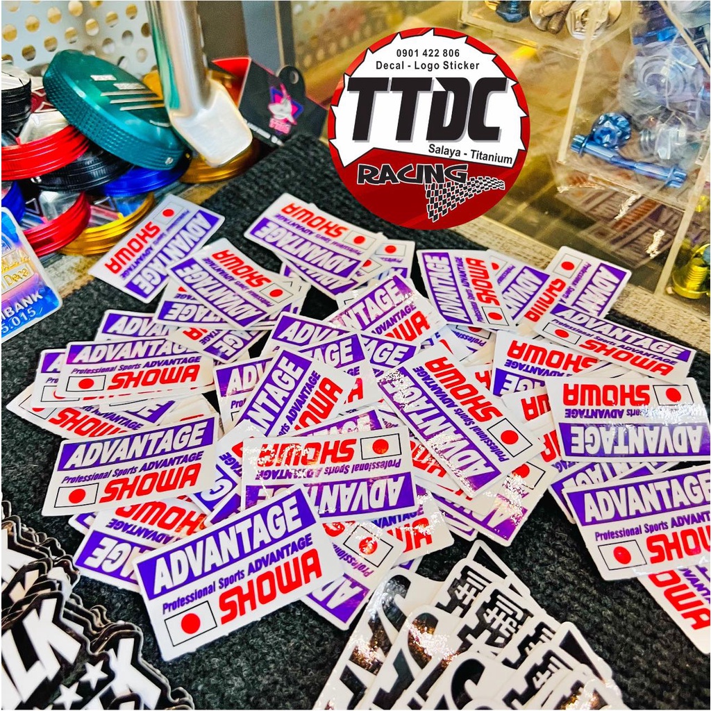 Tem Decal Logo Sticker Showa Japan 🦖✌🇹🇭