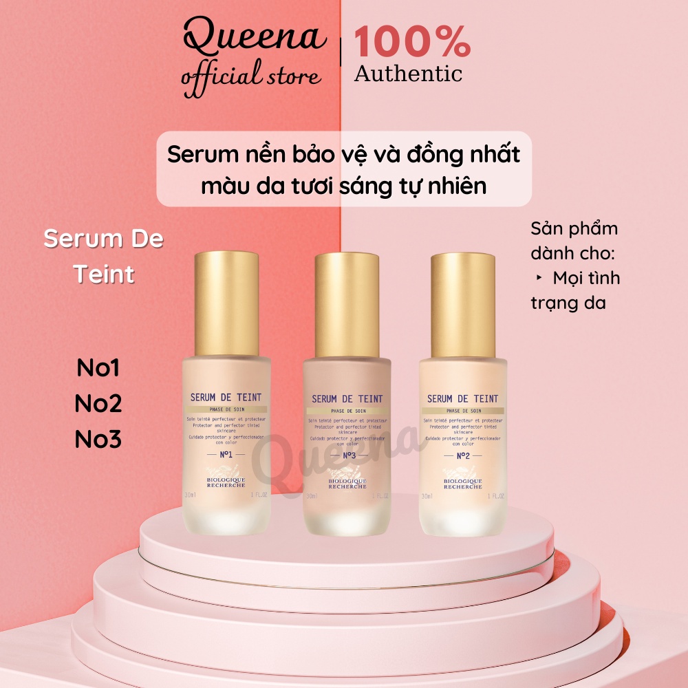 Serum De Teint N°1, N°2 và N°3 serum nền bảo vệ và đồng nhất màu da tươi sáng tự nhiên - K17