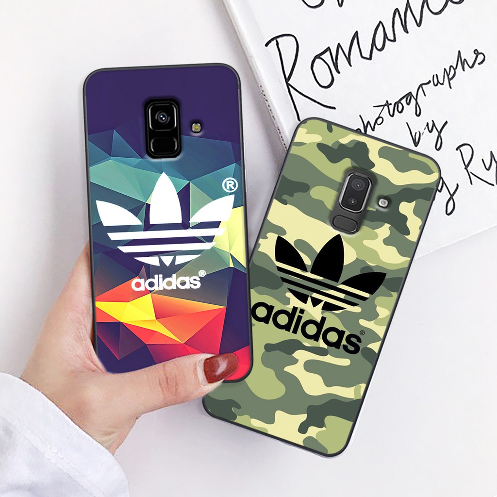 Ốp lưng điện thoại Samsung Galaxy A6 - A6 PLUS - J8 in hình adidas- Doremistorevn