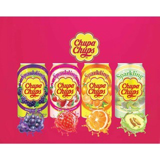 Nước ngọt chupa chups lon hàn quốc 345ml date 07/2022 - hcm