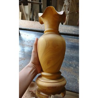 cặp lục bình gỗ mít cao 41x14 cm