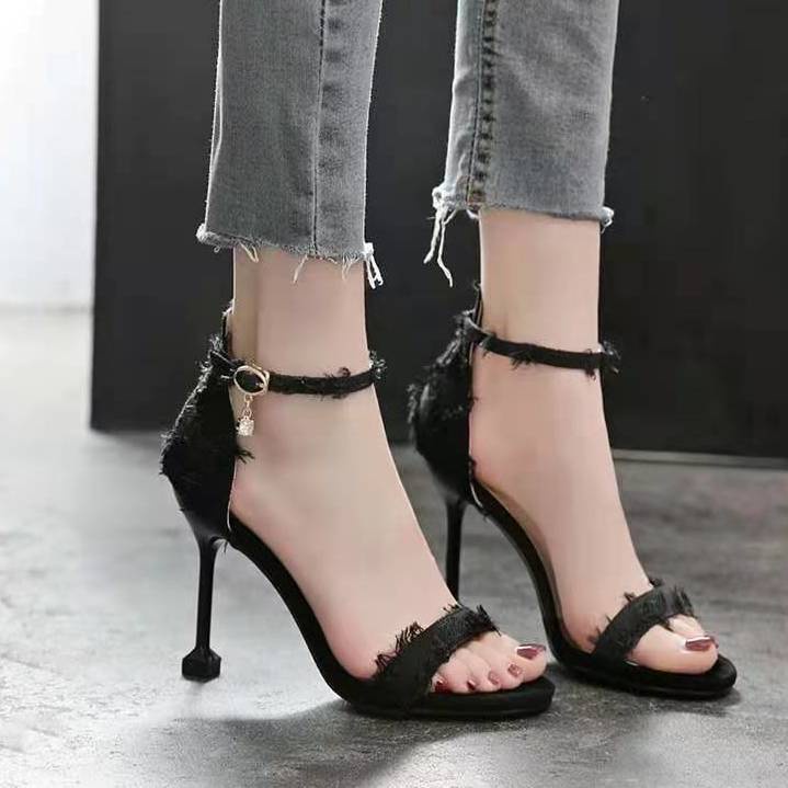 Giày Cao Gót Sandal Phong Cách La Mã Thời Trang Mùa Hè Hàng Mới 2022 Dành Cho Bạn Nữ