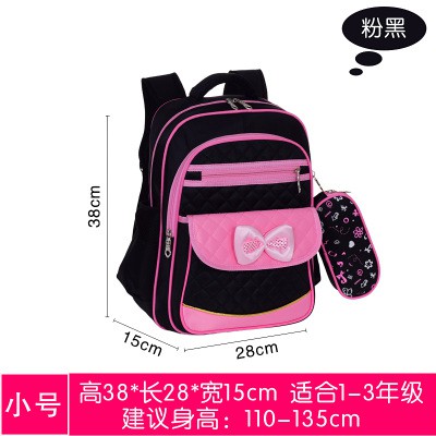 balo học sinh trẻ em schoolbag-cặp sách tiểu học nữ lớp 1 2 3 4 5 6-cặp nơ dễ thương cho bé