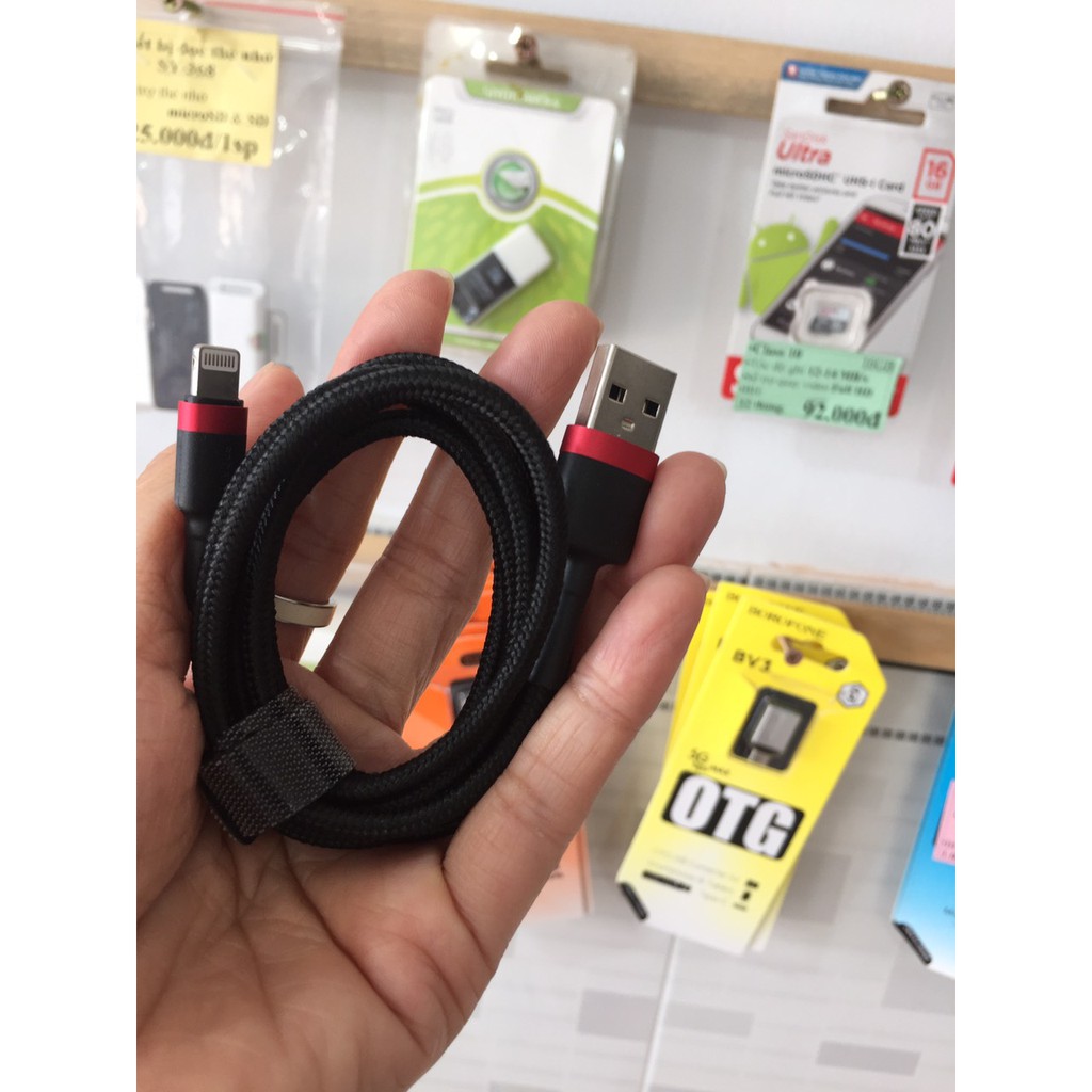 Cáp Sạc Iphone/Ipad Baseus Cafule