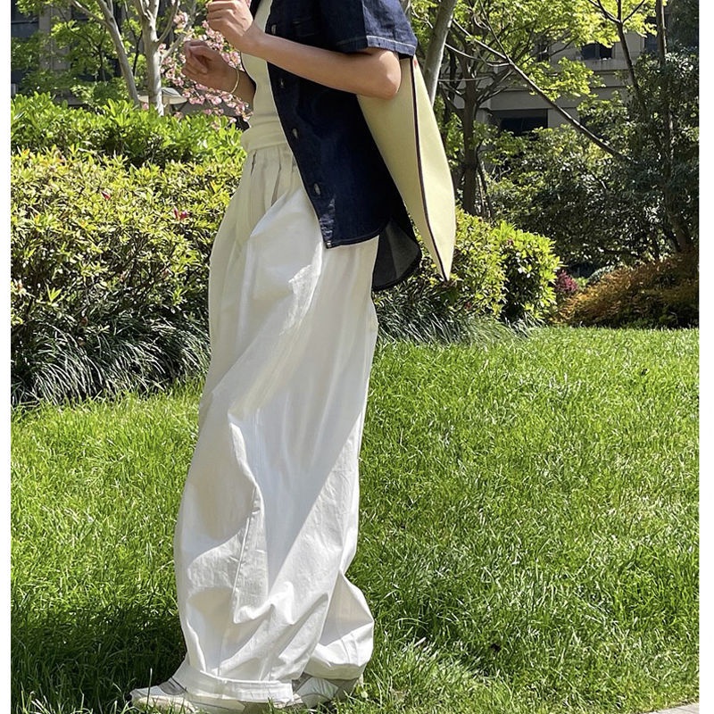 Quần Dài Lưng Cao Ống Rộng Chống Nắng Thời Trang Mùa Hè Phong Cách Nhật Bản Plus Size Cho Nữ