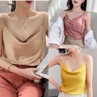 Áo 2 dây chất lụa sang chảnh